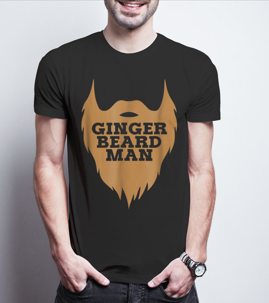 Ginger Beard Man Beard Men T-Shirt