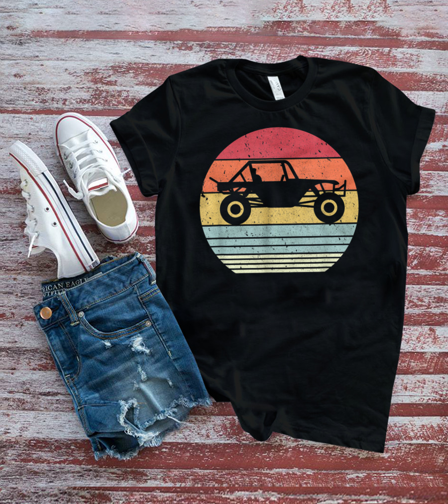 Vintage Sunset Can Am Style Off Road Beach Buggy T-Shirt