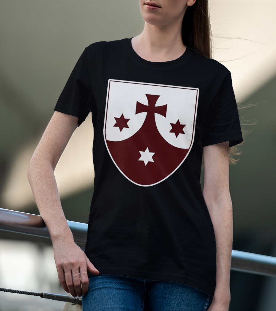 Carmelite Order Emblem Shield T-Shirt