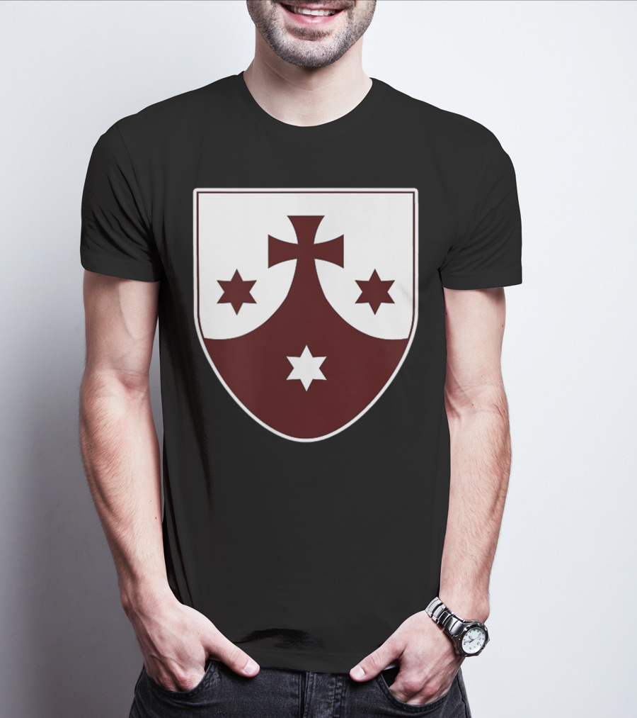 Carmelite Order Emblem Shield T-Shirt