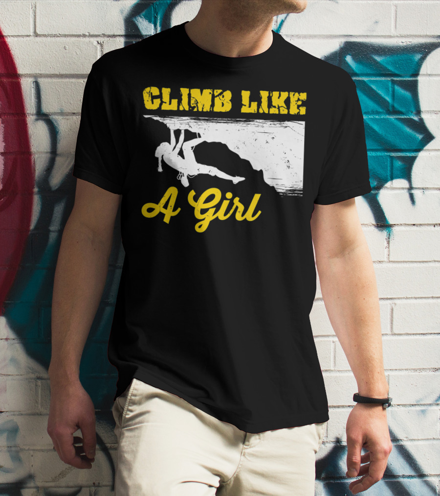 Climb Like A Girl T-Shirt