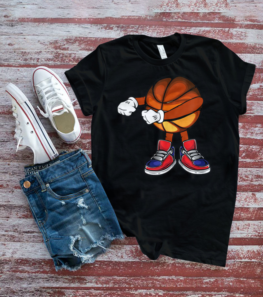 Basketball Player Floss Dance Move Fun Present T-Shirt