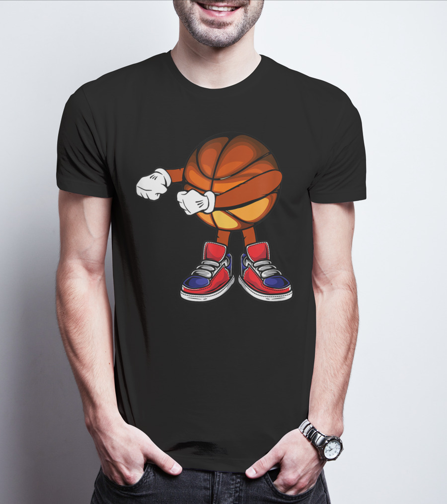 Basketball Player Floss Dance Move Fun Present T-Shirt