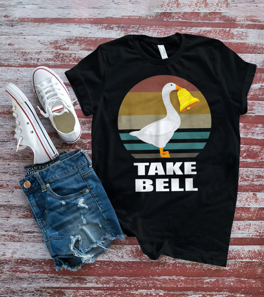 Funny Goose Take Bell Game T-Shirt