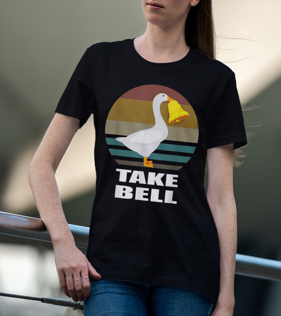 Funny Goose Take Bell Game T-Shirt