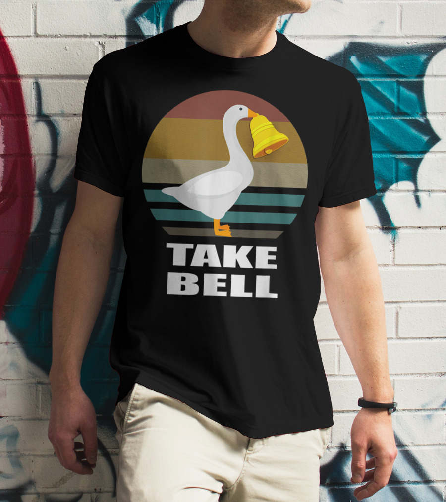 Funny Goose Take Bell Game T-Shirt