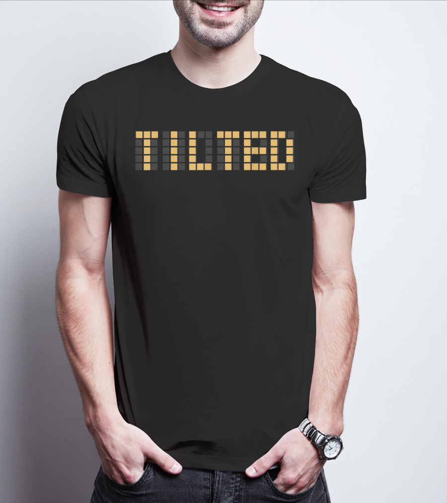 Tilted Liquid Crystal Display Humor T-Shirt