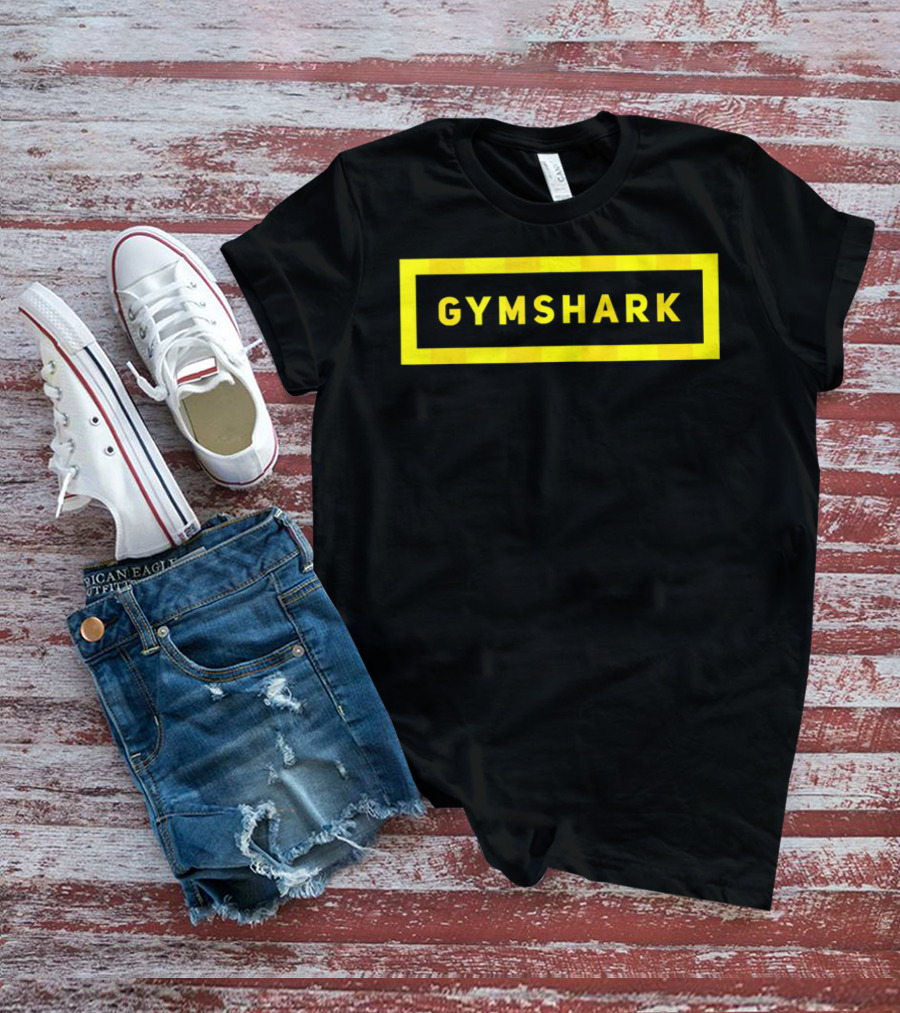 Gymshark Bold Yellow Framed T-Shirt