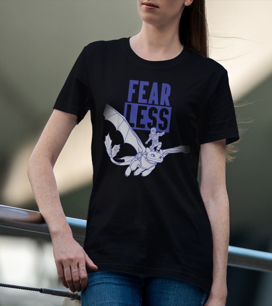 Fearless How To Train Your Dragon 3 Hidden World T-Shirt