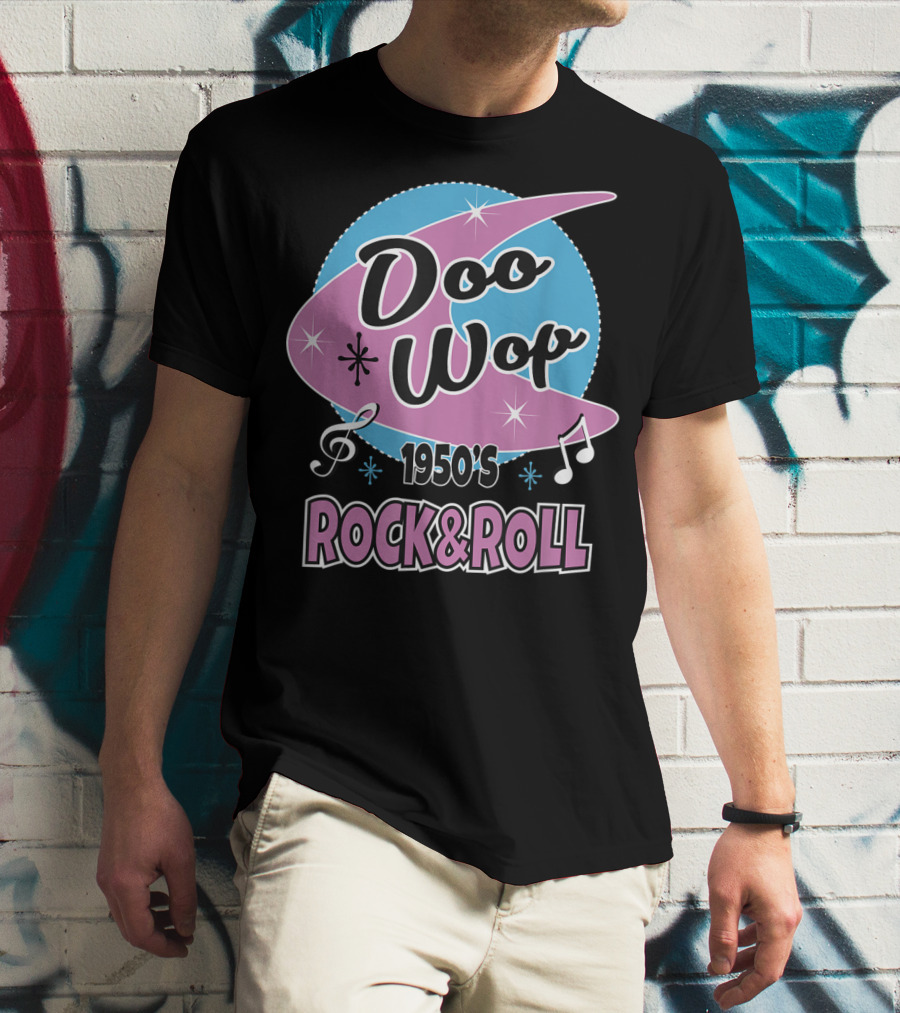 1950s Doo Wop Rock And Roll Vintage 50s Clothing T-Shirt