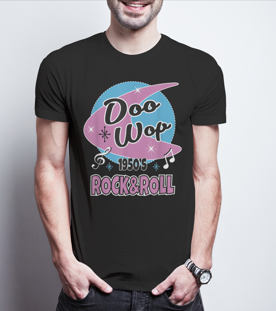 1950s Doo Wop Rock And Roll Vintage 50s Clothing T-Shirt