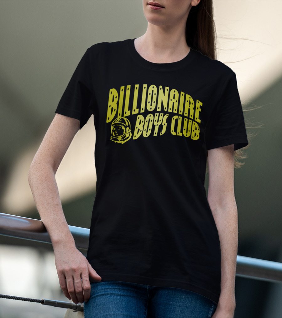 Billionaire Boys Club Logo With Astronaut Helmet Illustration Rich T-Shirt