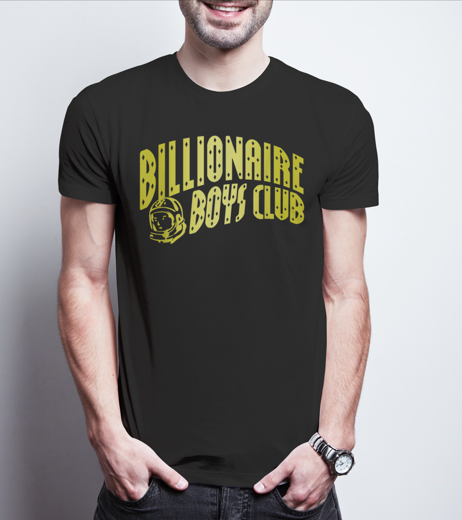 Billionaire Boys Club Logo With Astronaut Helmet Illustration Rich T-Shirt