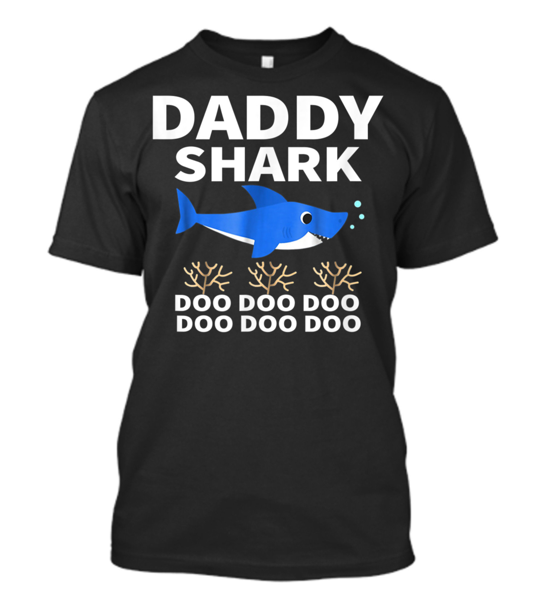 Daddy Shark Doo Doo Father's Day From Wife Son T-Shirt
