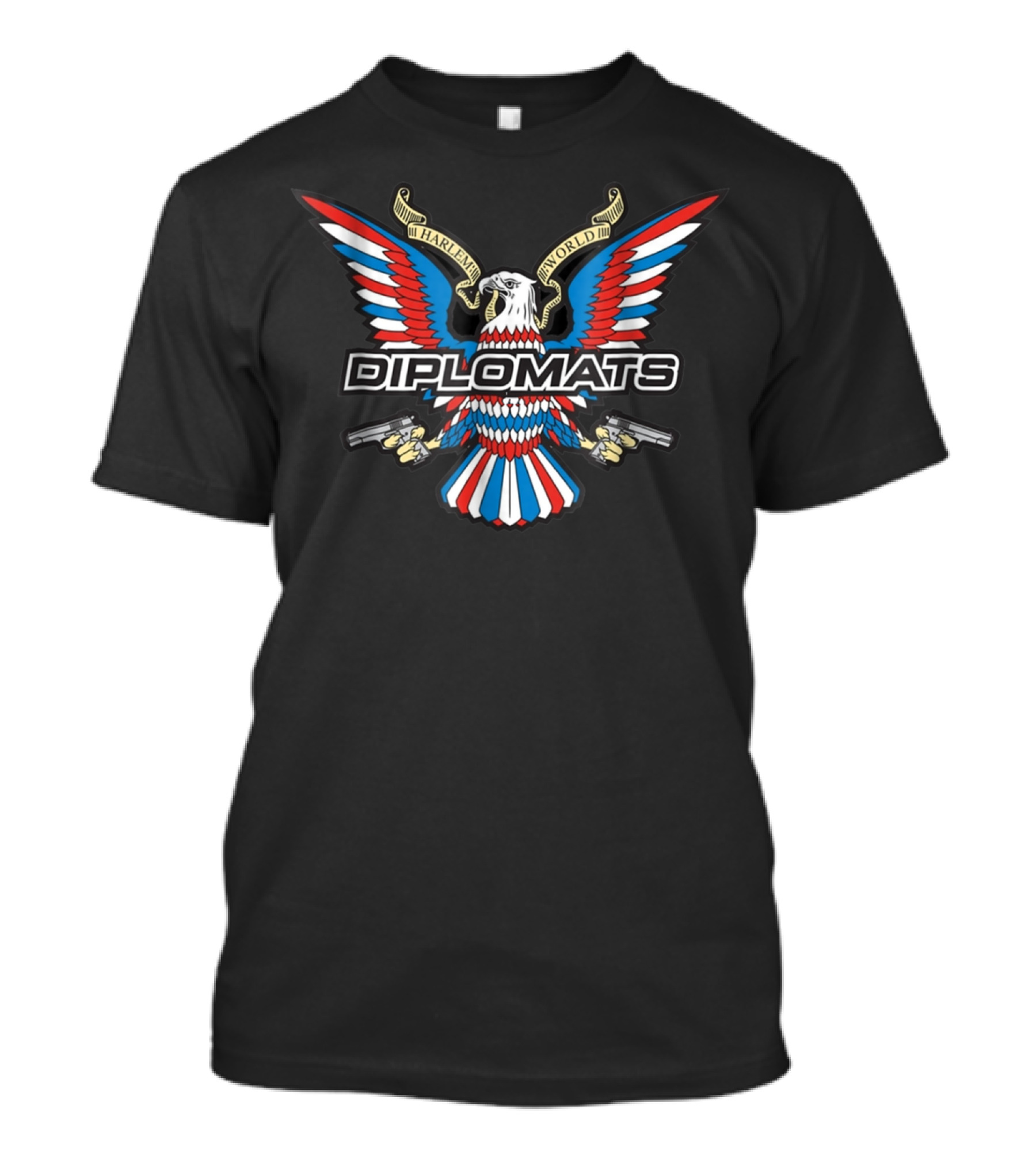 Diplomats Harlem World Eagle Logo Dipset T-Shirt
