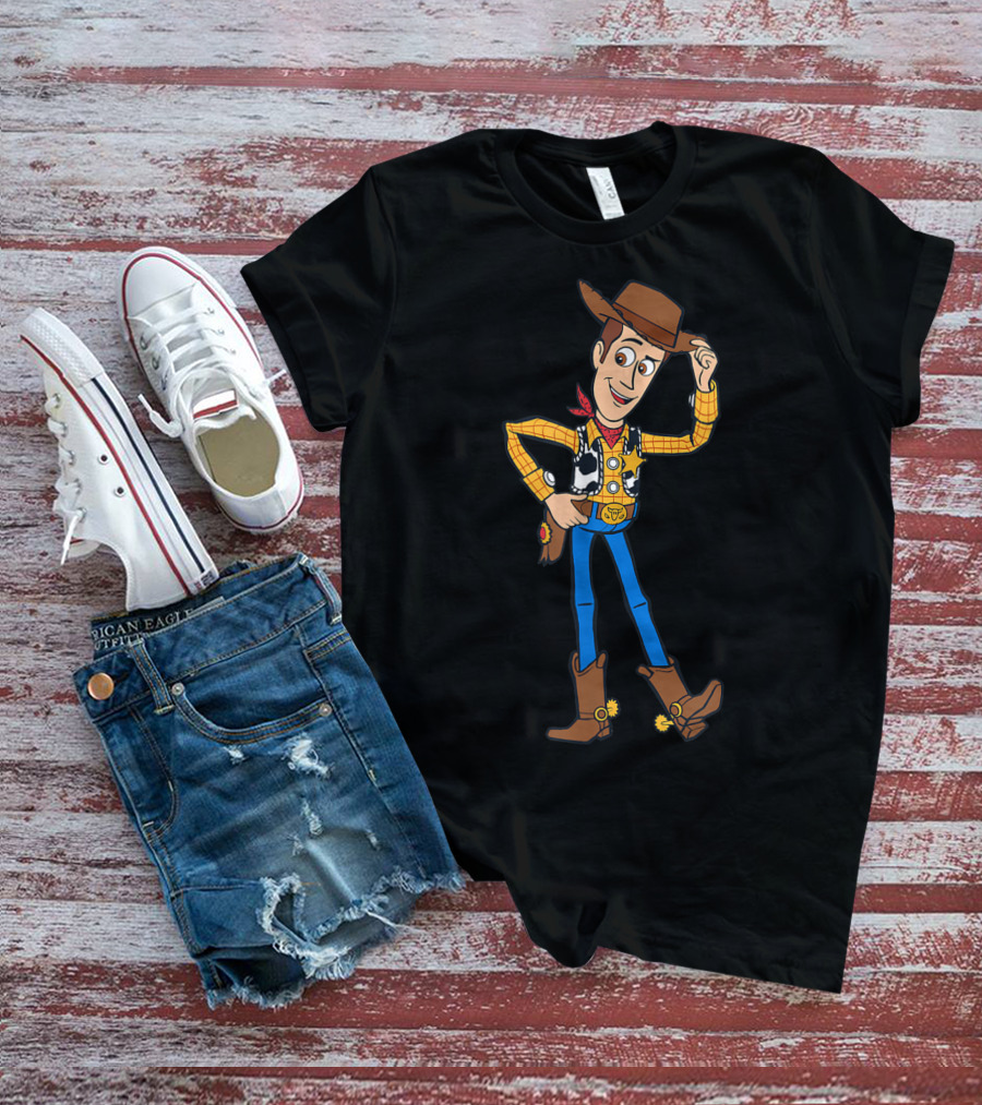 Disney Pixar Toy Story 4 Hello Woody Cowboy T-Shirt