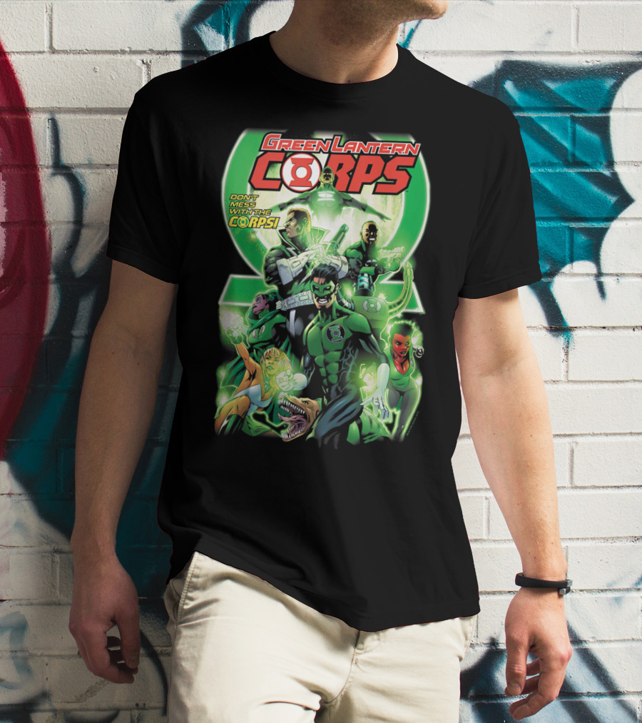 Green Lantern Corps 25 Don't Mess With The Corps T-Shirt
