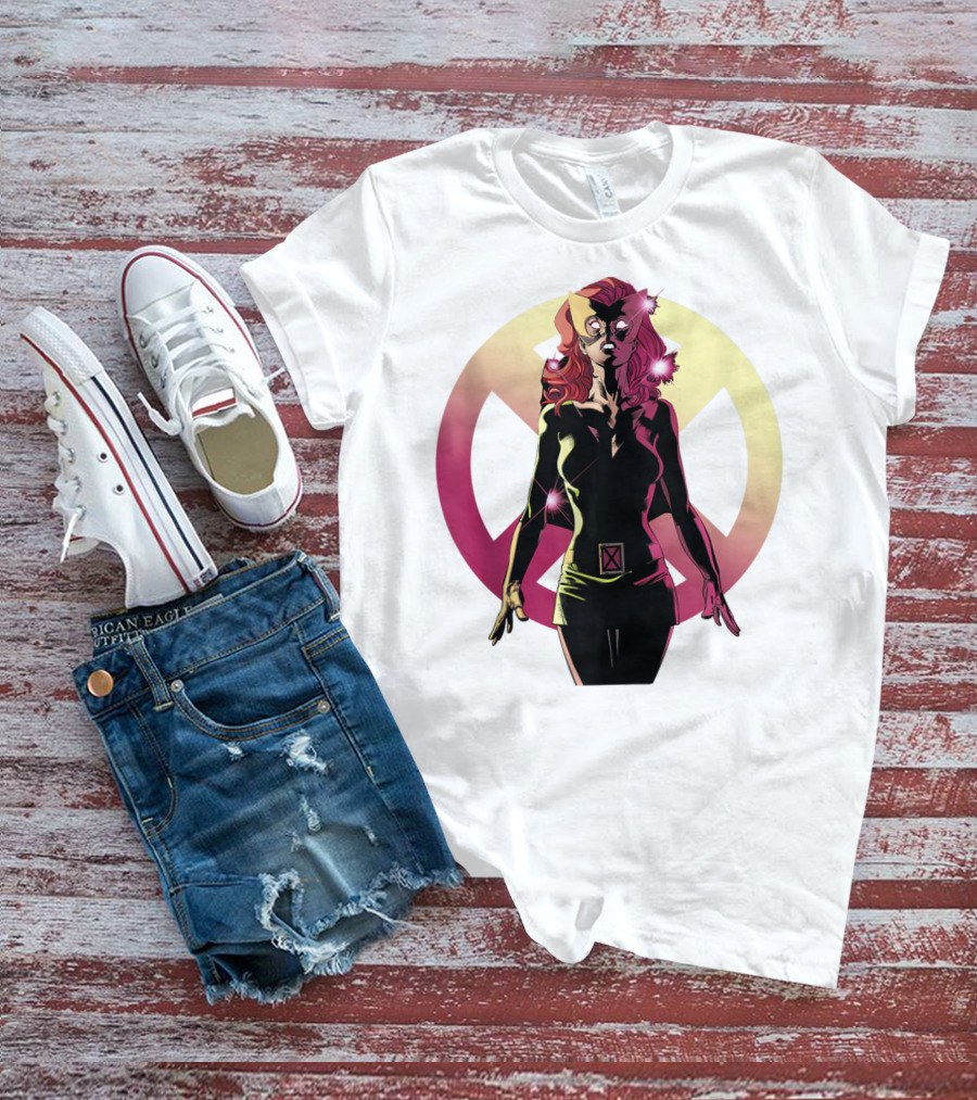 Marvel Phoenix Gradient X Men Jean Grey T-Shirt