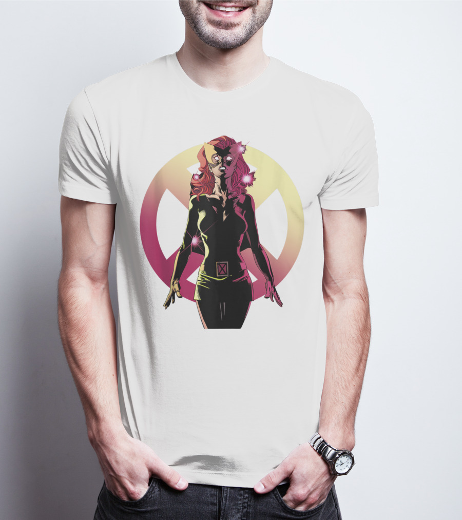Marvel Phoenix Gradient X Men Jean Grey T-Shirt