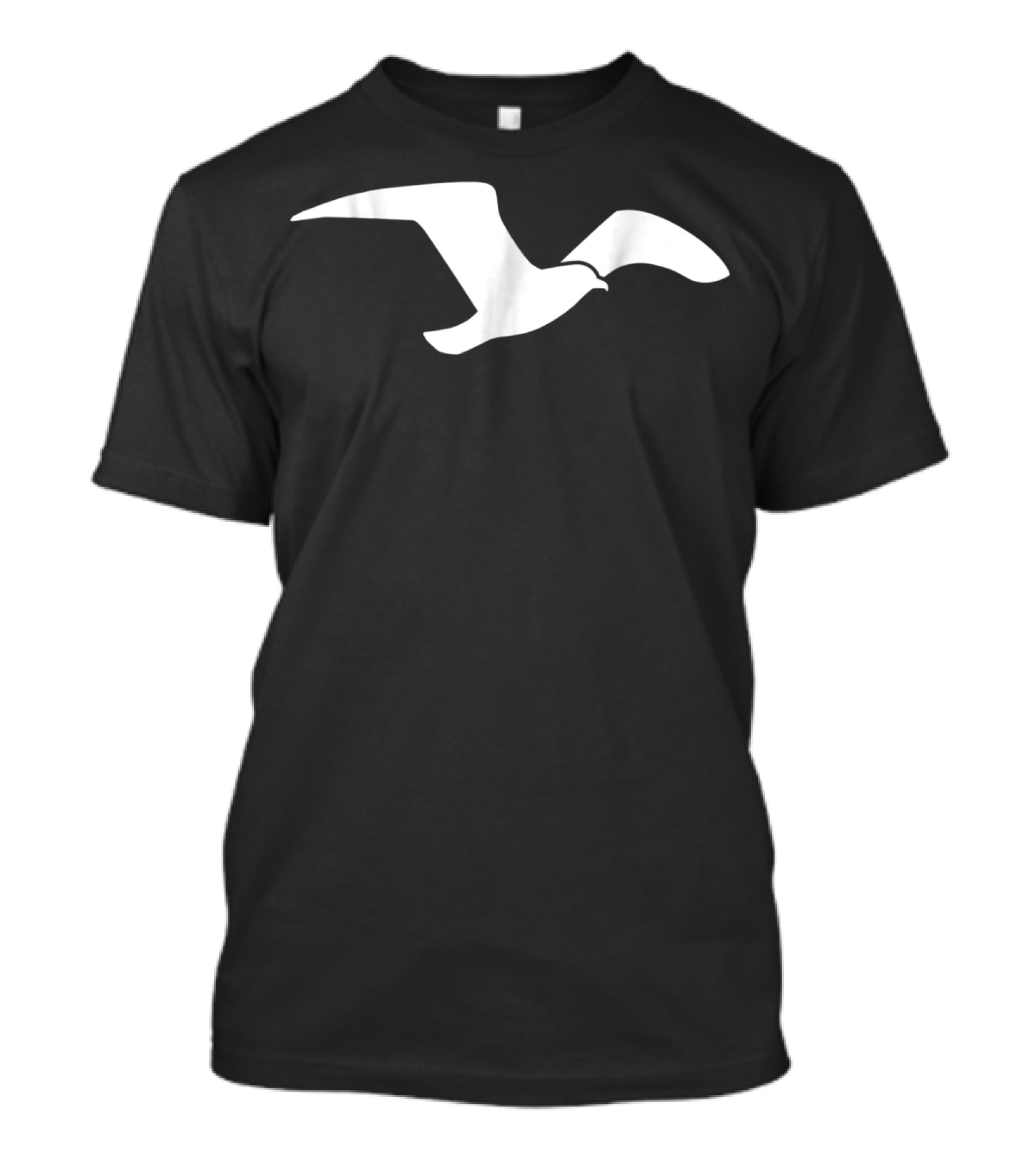 Seagull Silhouette Bird T-Shirt