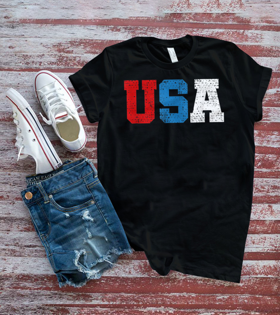 USA Fourth Of July America Unite Independence Day T-Shirt