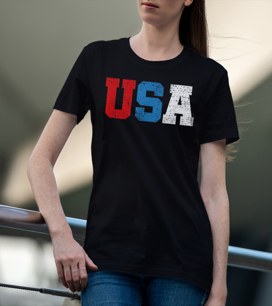 USA Fourth Of July America Unite Independence Day T-Shirt