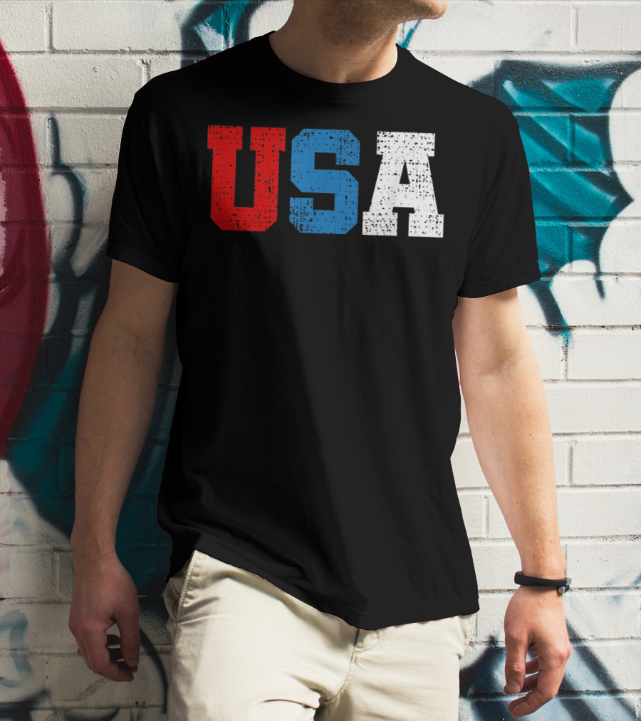 USA Fourth Of July America Unite Independence Day T-Shirt