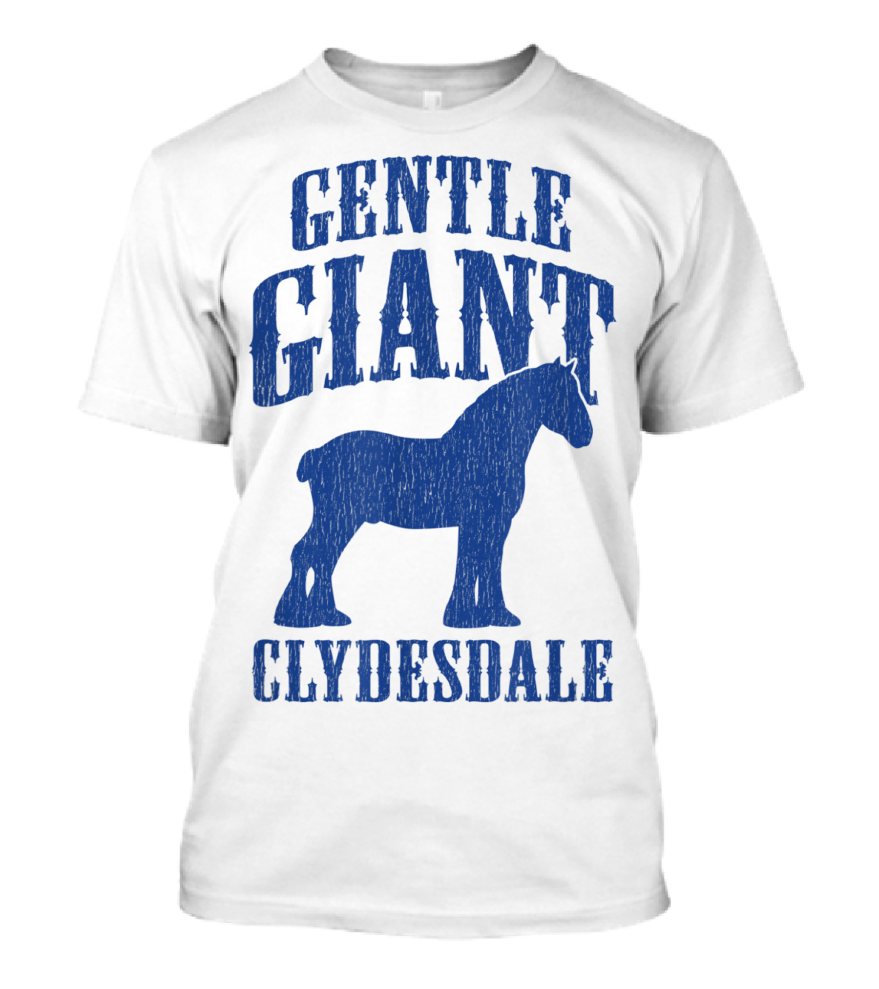 Gentle Giant Clydesdale Draft Horse T-Shirt