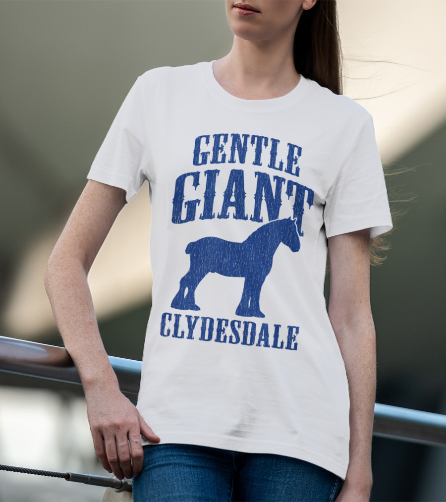 Gentle Giant Clydesdale Draft Horse T-Shirt