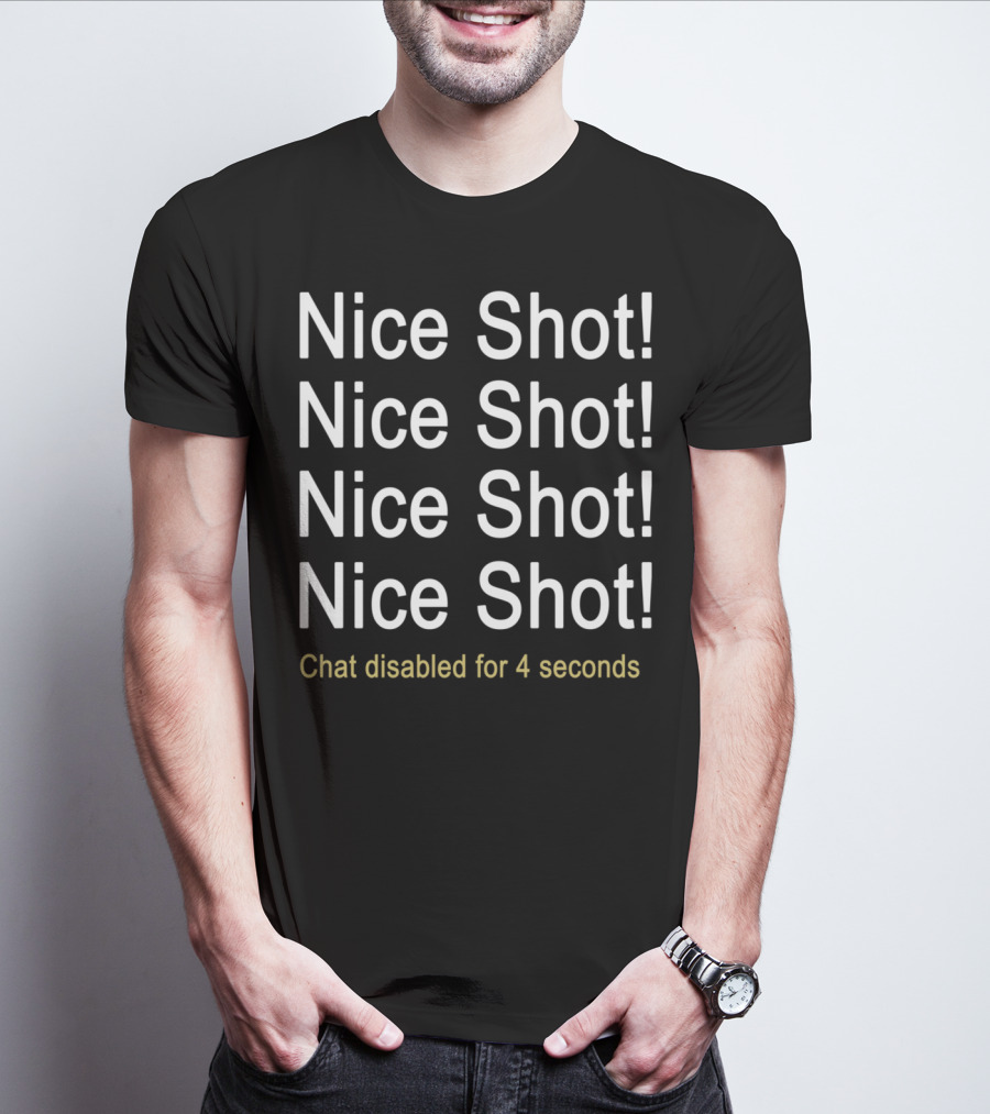 Nice Shot Nice Shot Chat Disabled Rocket Soccer Classic T-Shirt