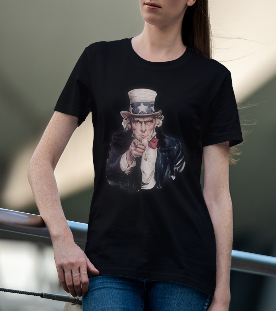 Uncle Sam Patriotic Iconic American T-Shirt