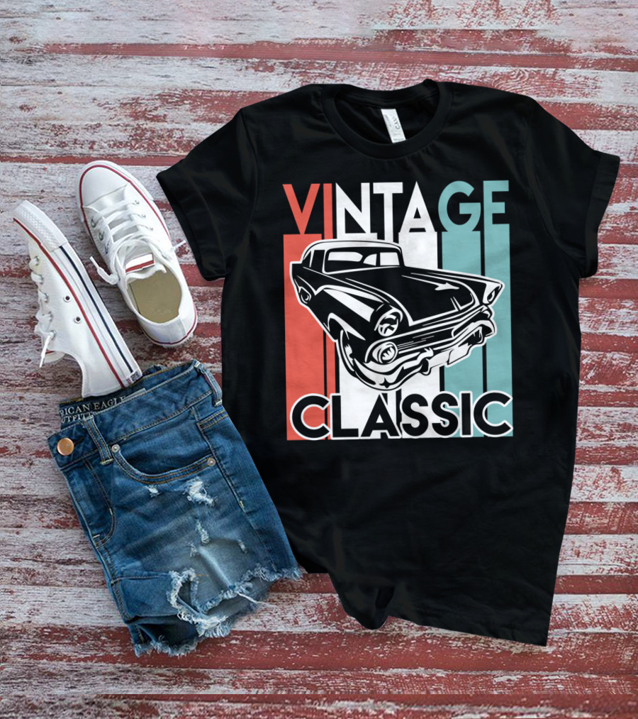 Vintage Classic Old Car T-Shirt