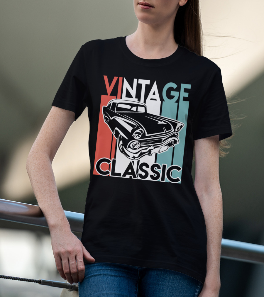 Vintage Classic Old Car T-Shirt