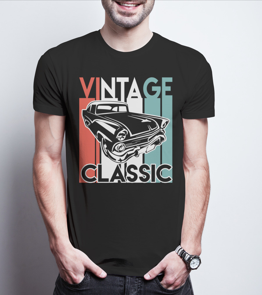 Vintage Classic Old Car T-Shirt