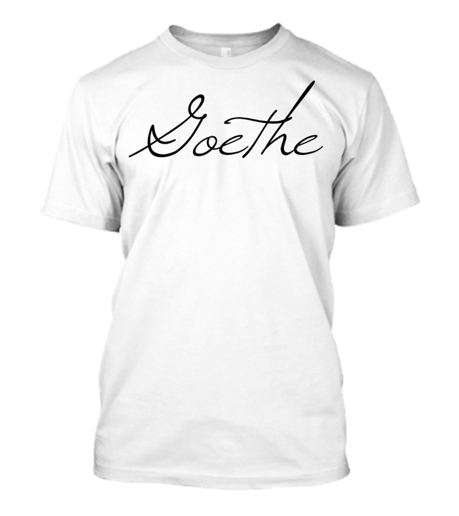 Johann Wolfgang Von Goethe Classic Goethe FM T-Shirt