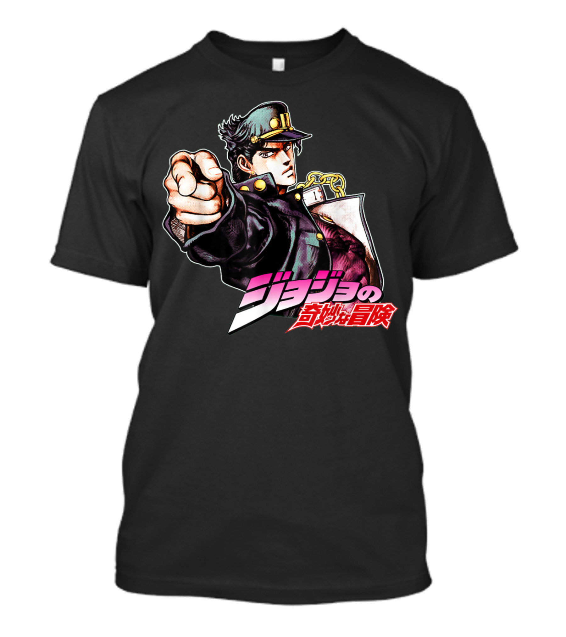 JoJo's Bizarre Adventure Classics Jotaro Kujo Manga T-Shirt
