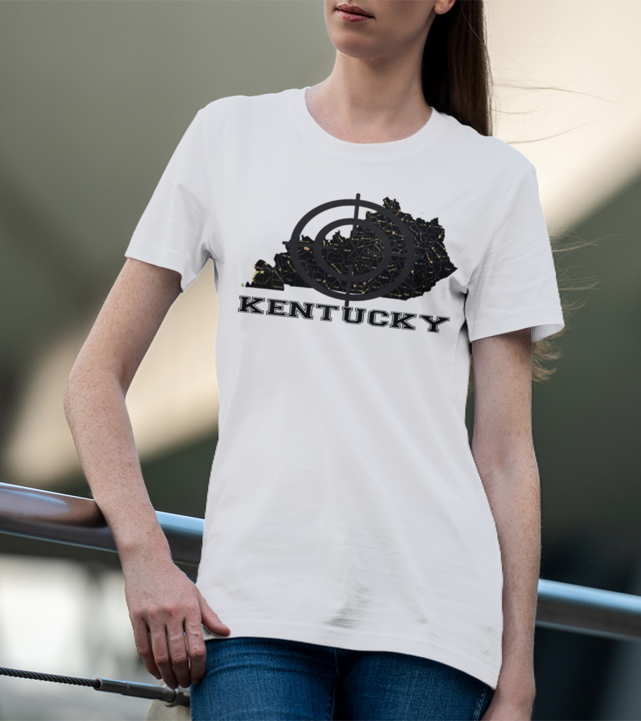 Kentucky Maps Classic Vintage Kentucky T-Shirt