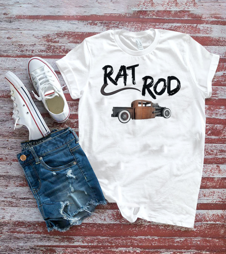 Rat Rod Classic Vintage Hot Rod Rusted T-Shirt