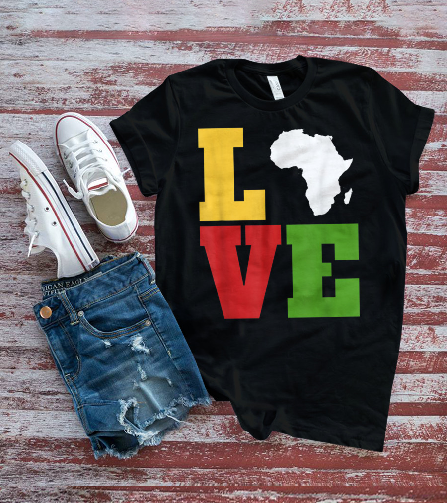 LOVE Africa Afrocentric African T-Shirt