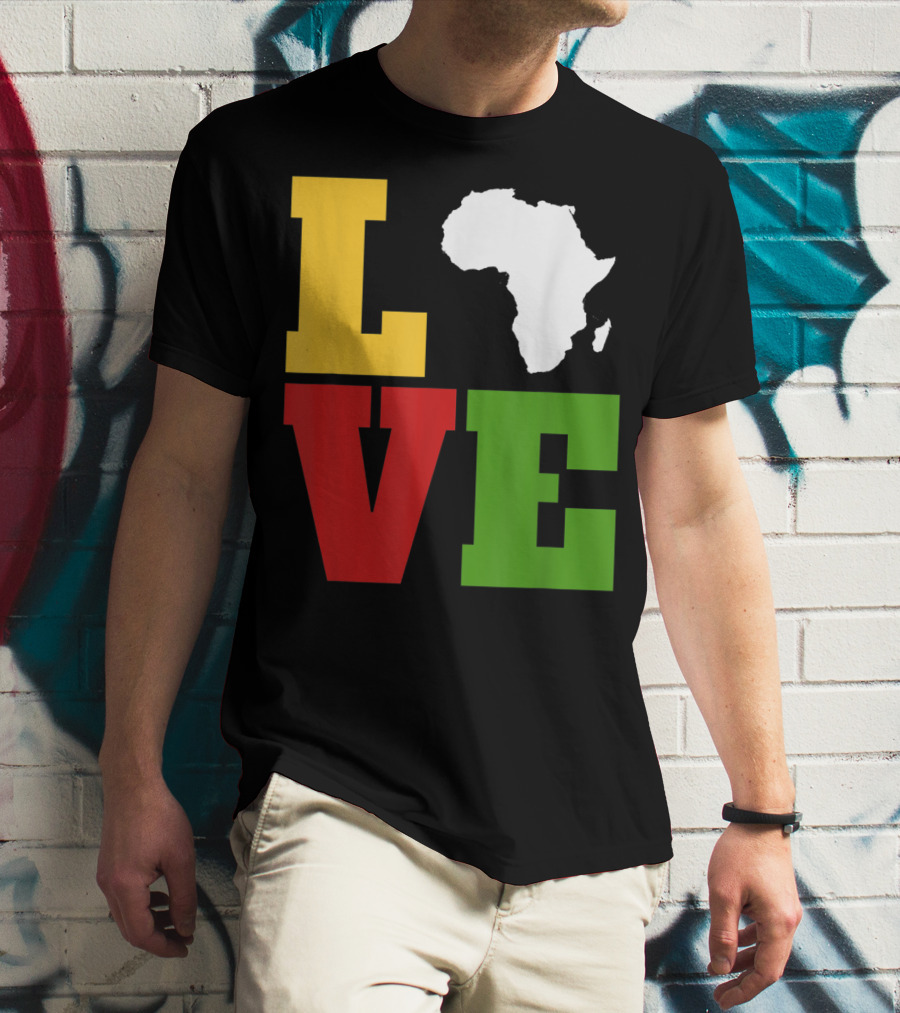 LOVE Africa Afrocentric African T-Shirt