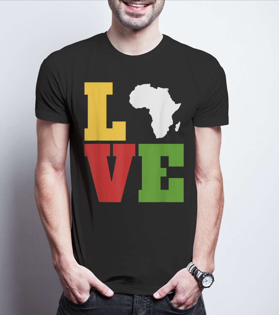LOVE Africa Afrocentric African T-Shirt