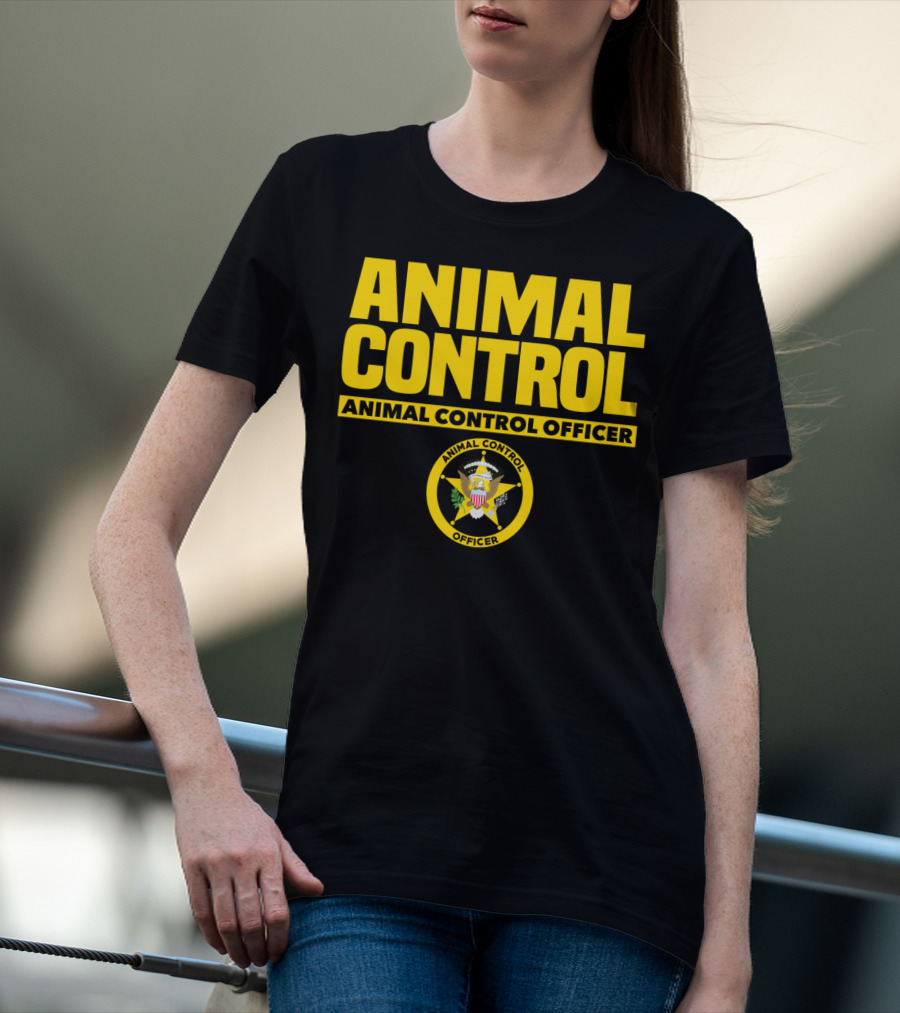 Animal Control Officer Public Safety Badge Seal T-Shirt