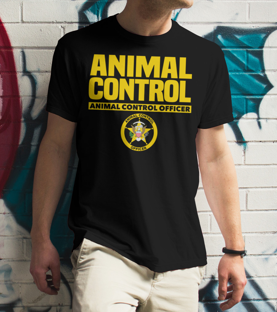 Animal Control Officer Public Safety Badge Seal T-Shirt