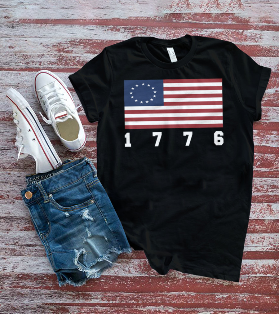 American Patriots 1776 Betsy Ross Flag T-Shirt