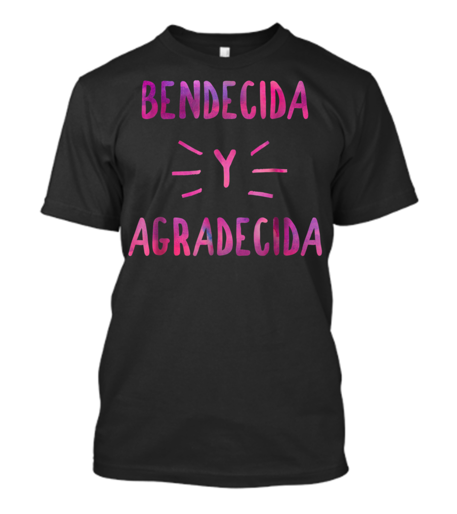 Bendecida Y Agradecida Christian T-Shirt