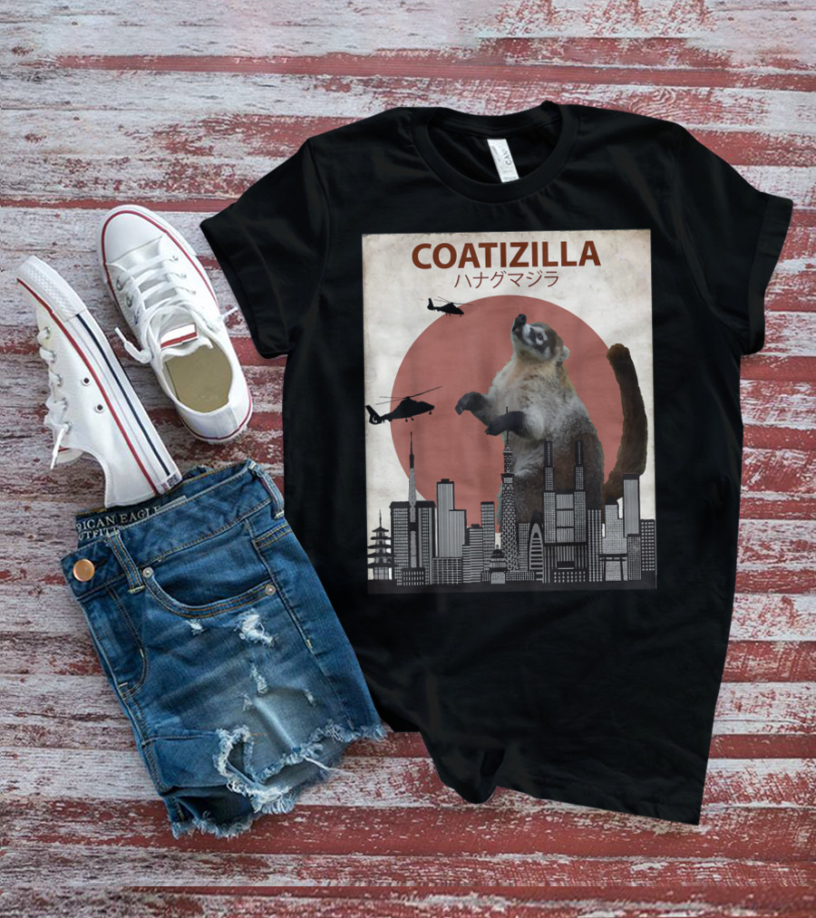 COATIZILLA Funny Coati Cool Coati Lovers T-Shirt