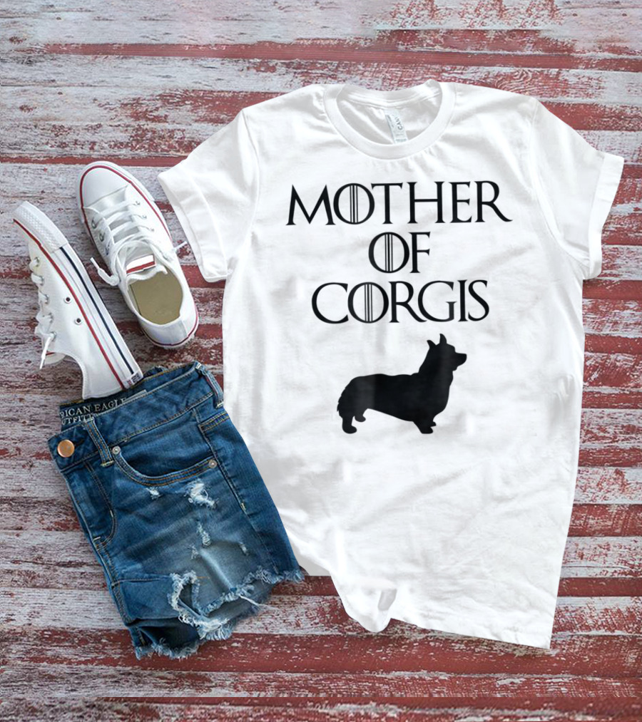 Game Of Thrones Inspired Cute Unique Black Mother Of Corgis E010620 T-Shirt