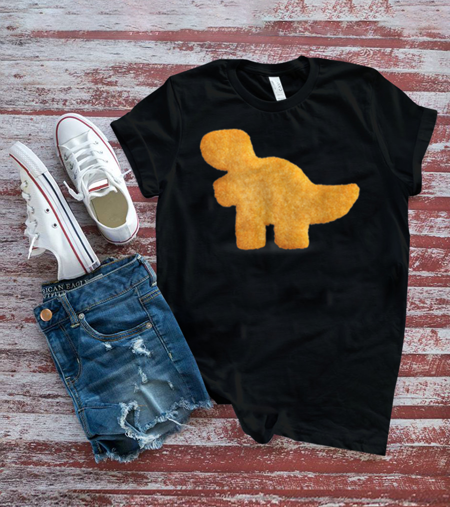 Dino T-Rex Chicken Nugget Funny Dinosaur T-Shirt