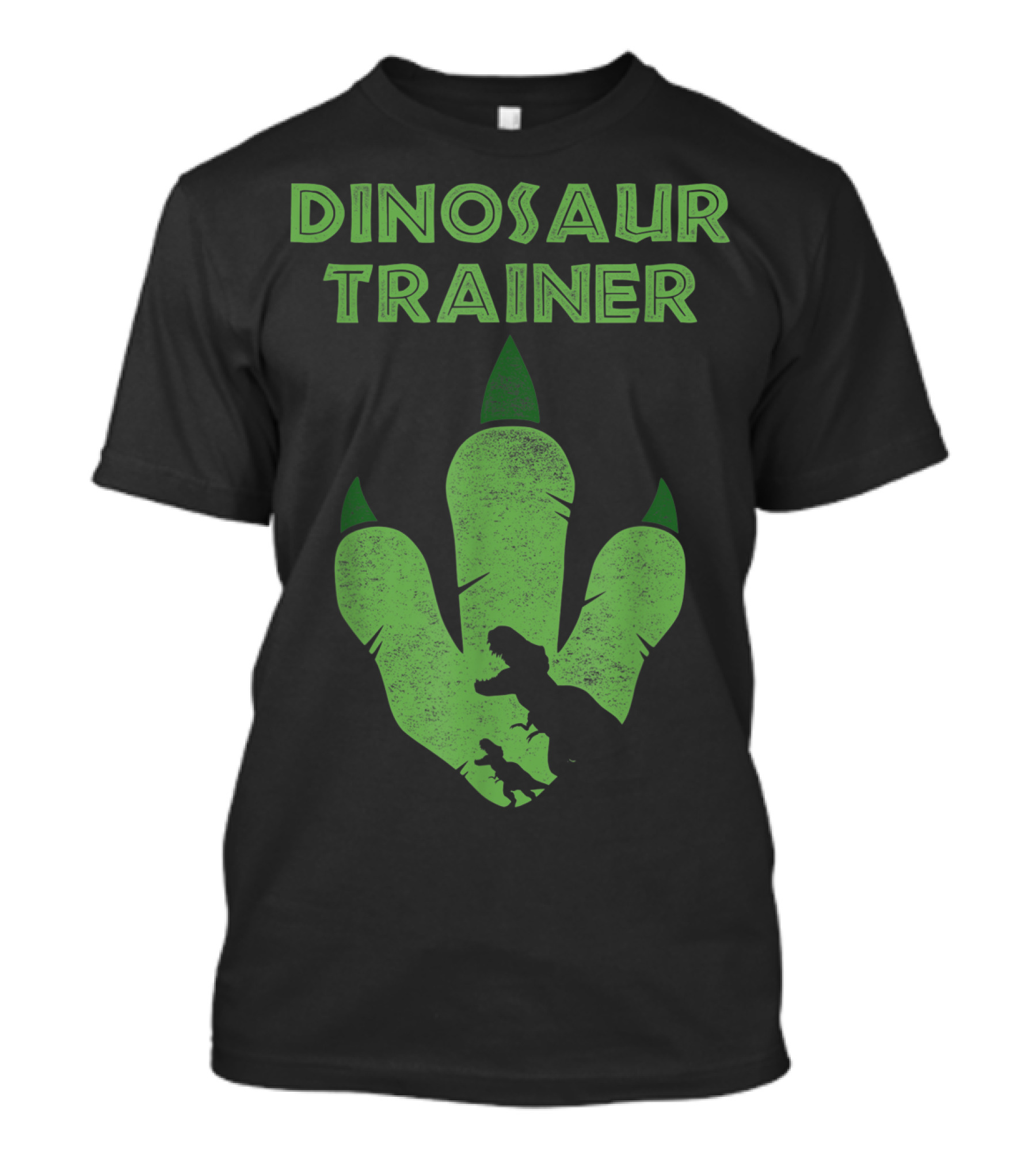 Dinosaur Trainer Big Jurassic Footprint With T-Rex T-Shirt