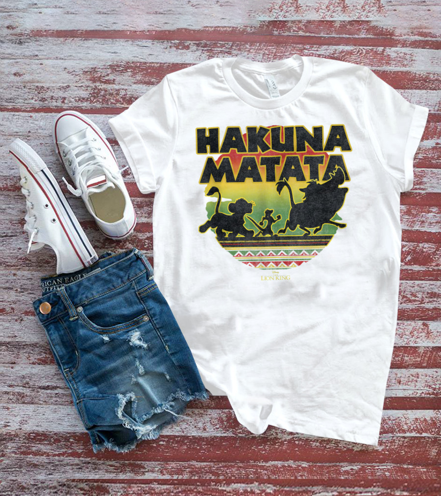 Hakuna Matata Disney The Lion King Simba Timon Pumba T-Shirt